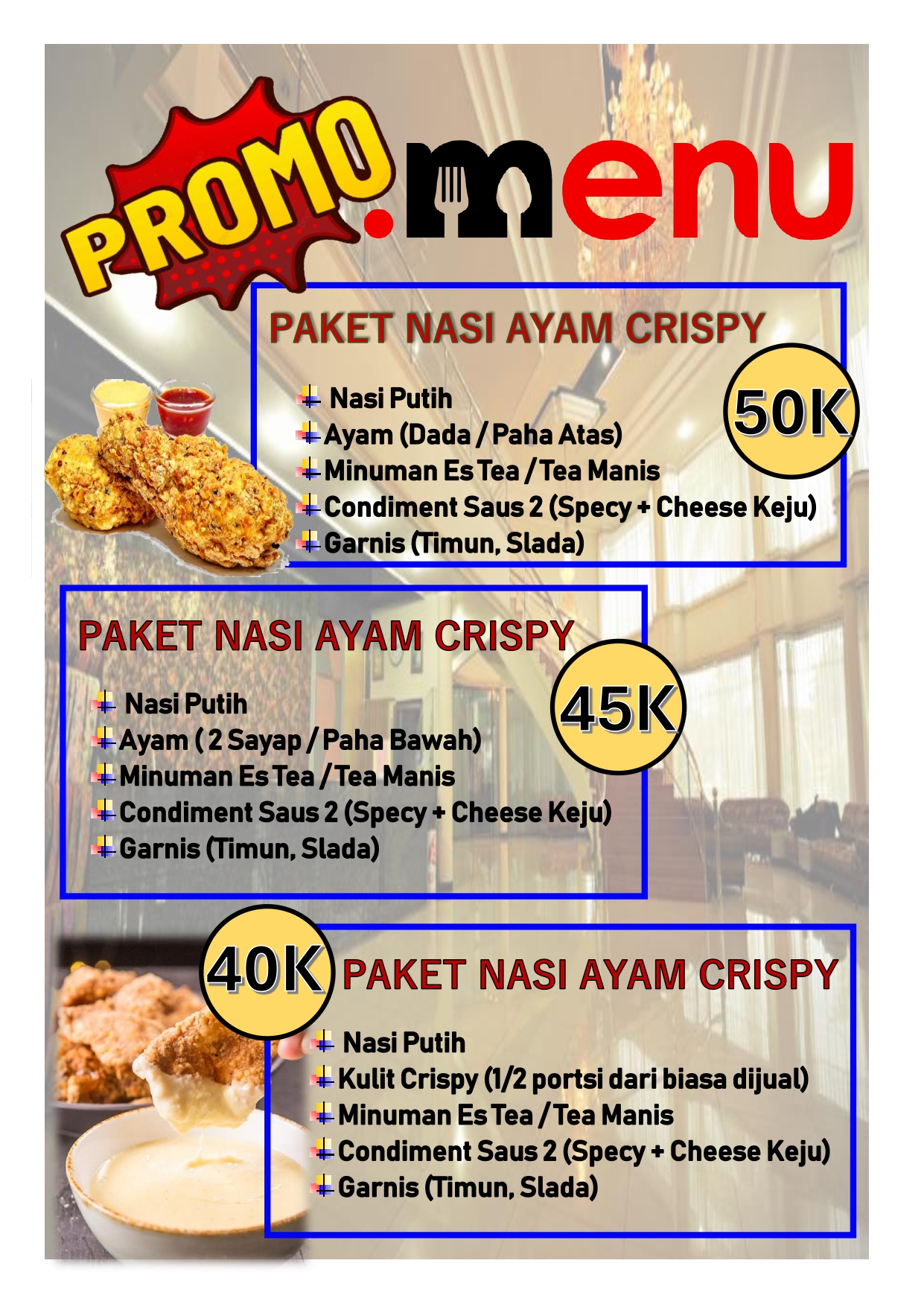 Promo Ayam Crispy